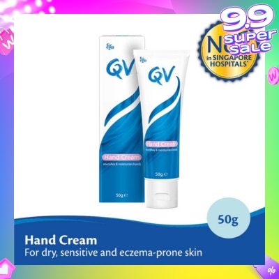 EGO QV Hand Cream (For Dry + Sensitive & Eczema-Prone Skin) 50g