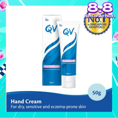 EGO QV Hand Cream (For Dry + Sensitive & Eczema-Prone Skin) 50g