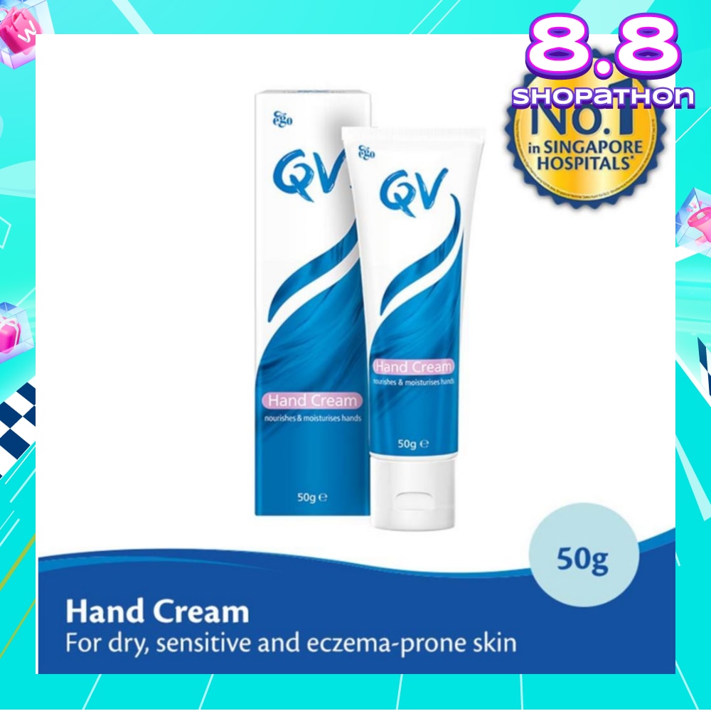 Hand Cream (For Dry + Sensitive & Eczema-Prone Skin) 50g