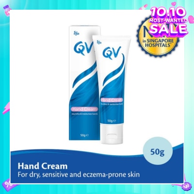 EGO QV Hand Cream (For Dry + Sensitive & Eczema-Prone Skin) 50g
