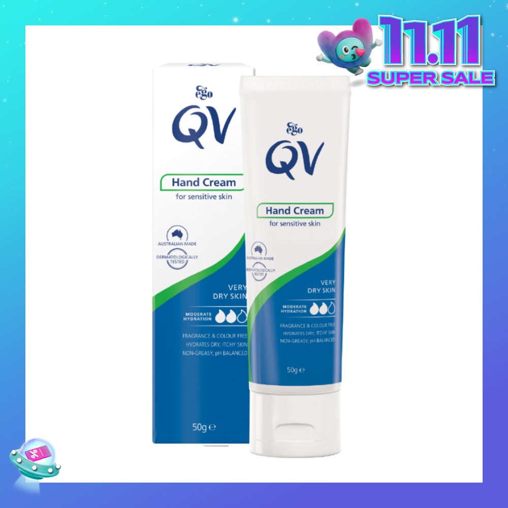 Hand Cream (For Dry + Sensitive & Eczema-Prone Skin) 50g