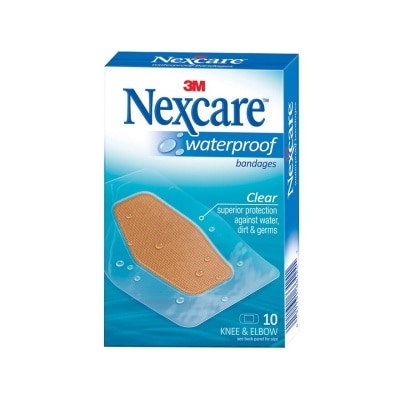 3M NEXCARE Waterproof Bandage (For Knee & Elbow) 10s