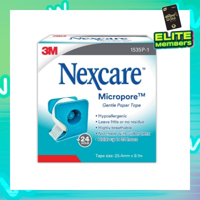 NEXCARE™ Micropore First Aid Tape Latex Free (25.4mm x 9.1m) 1s