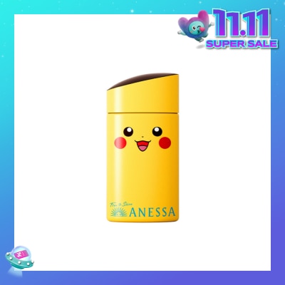 ANESSA The Ultimate Gold UV Milk Sunscreen SPF50+ PA++++ Pikachu (For Face & Body) 60ml