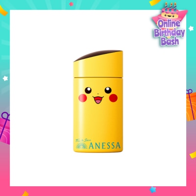 ANESSA The Ultimate Gold UV Milk Sunscreen SPF50+ PA++++ Pikachu (For Face & Body) 60ml