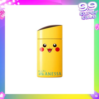 ANESSA The Ultimate Gold UV Milk Sunscreen SPF50+ PA++++ Pikachu (For Face & Body) 60ml