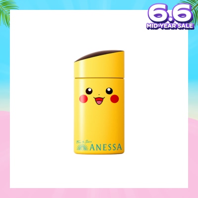 ANESSA The Ultimate Gold UV Milk Sunscreen SPF50+ PA++++ Pikachu (For Face & Body) 60ml