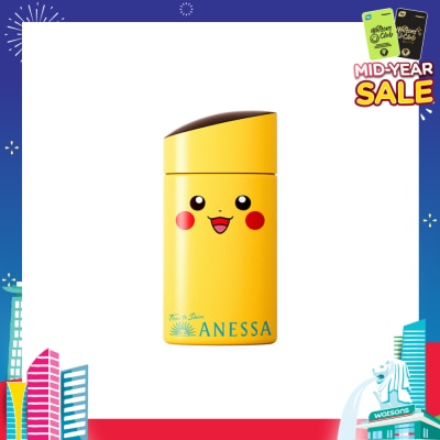 ANESSA The Ultimate Gold UV Milk Sunscreen SPF50+ PA++++ Pikachu (For Face & Body) 60ml