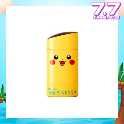 ANESSA The Ultimate Gold UV Milk Sunscreen SPF50+ PA++++ Pikachu (For Face & Body) 60ml