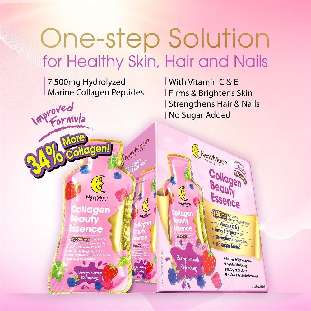 Collagen Beauty Essence 7500mg Berry-Licious Formula 15s x 30ml (Expiry: Apr`2027)