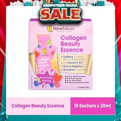 NEW MOON - Collagen Beauty Essence 7500mg Berry-Licious Formula 15s x 30ml