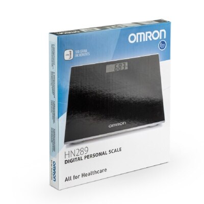 OMRON Scale HN289 Black 1 Piece | Diagnostics & Fitness Aids