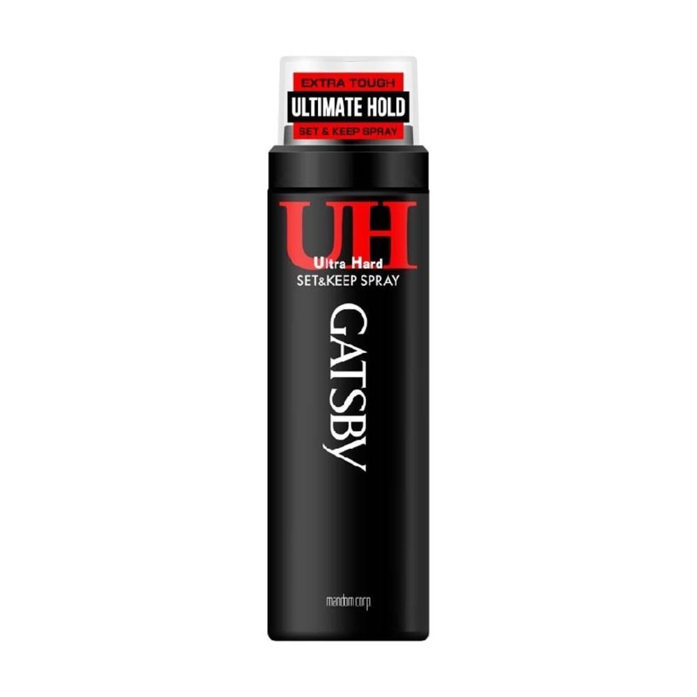 GATSBY Set and Keep Spray Ultra Hard 200ml | Hair Styling