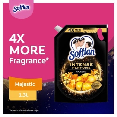 SOFTLAN Intense Perfume Majestic Refill (Coating and Nourishing Fabrics) 1.3L