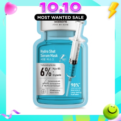 WATSONS Hydro Shot Serum Sheet Mask 25ml x 1s image