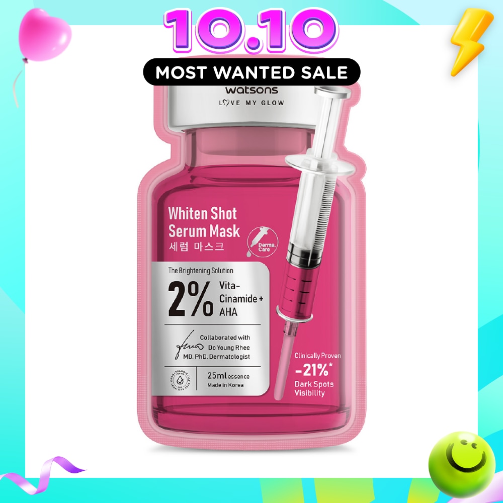 Whiten Shot Serum Sheet Mask 25ml x 1s image