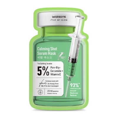 WATSONS Calming Shot Serum Sheet Mask 25ml x 1s