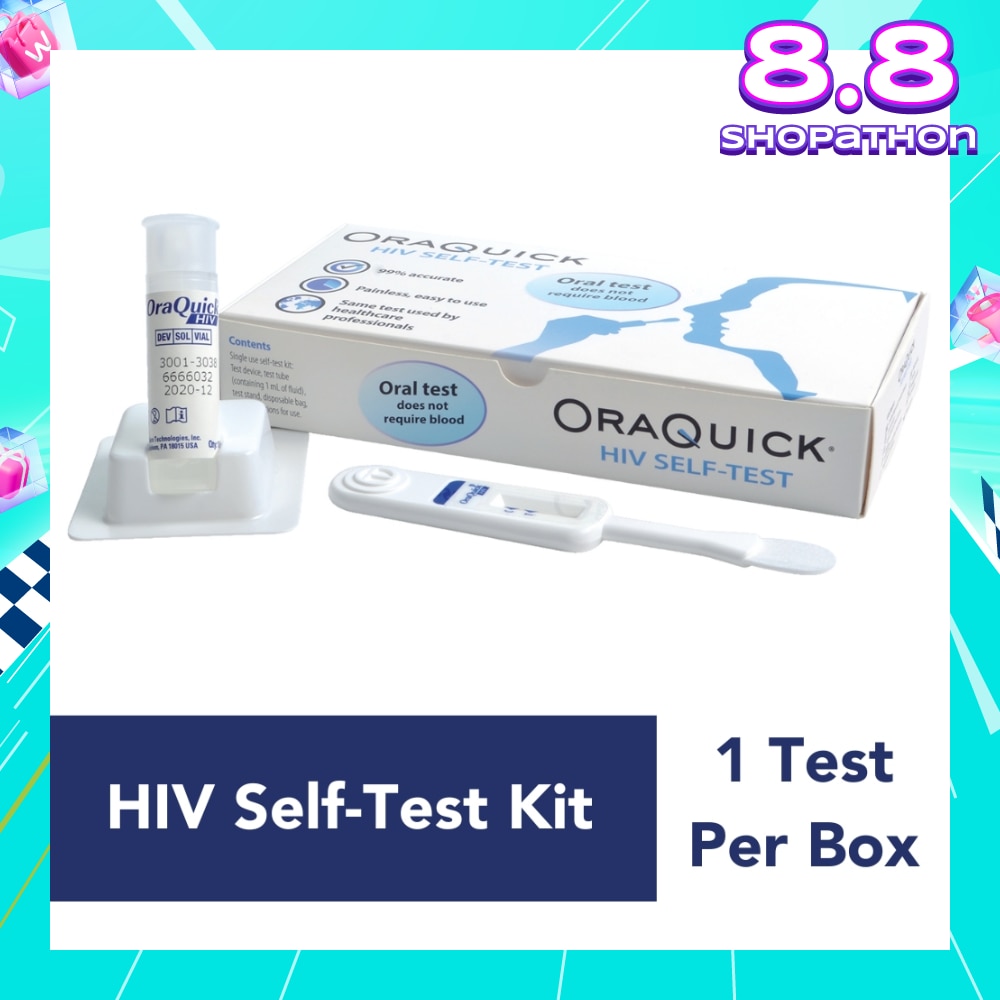HIV Self-Test Kit (Test Device 1s, Test Tube Containing 1ml Of Fluid 1s & Test Stand 1s) 1s