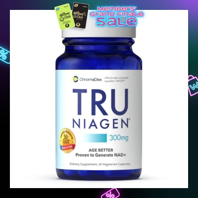 TRU NIAGEN Age Better Proven To Generate NAD+ 300mg Dietary Supplement Vegetarian Capsule 30s