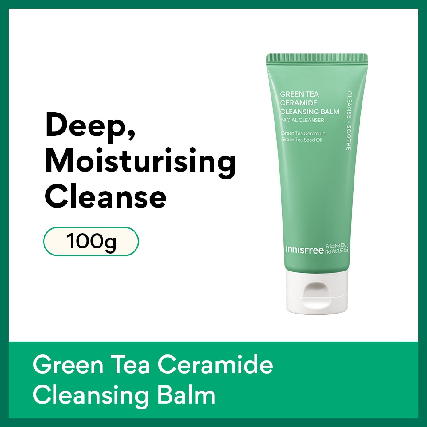 Green Tea Ceramide Cleansing Balm 100g image