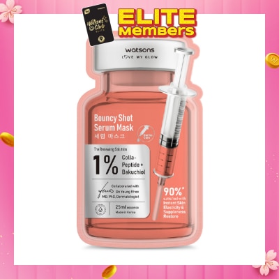 WATSONS Bouncy Shot Serum Sheet Mask 25ml x 1s