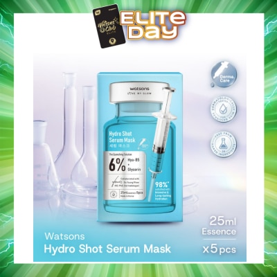 WATSONS - Hydro Shot Serum Sheet Mask 5s