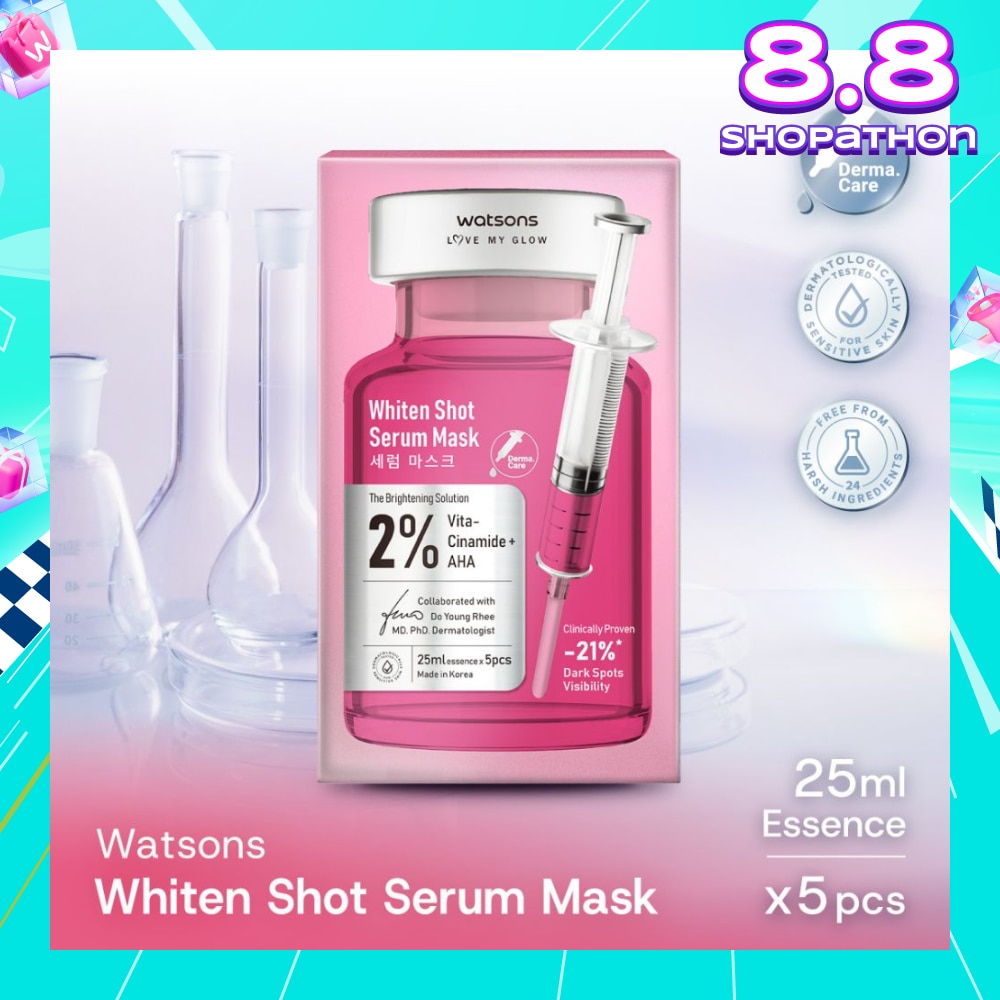 Whiten Shot Serum Sheet Mask 5s