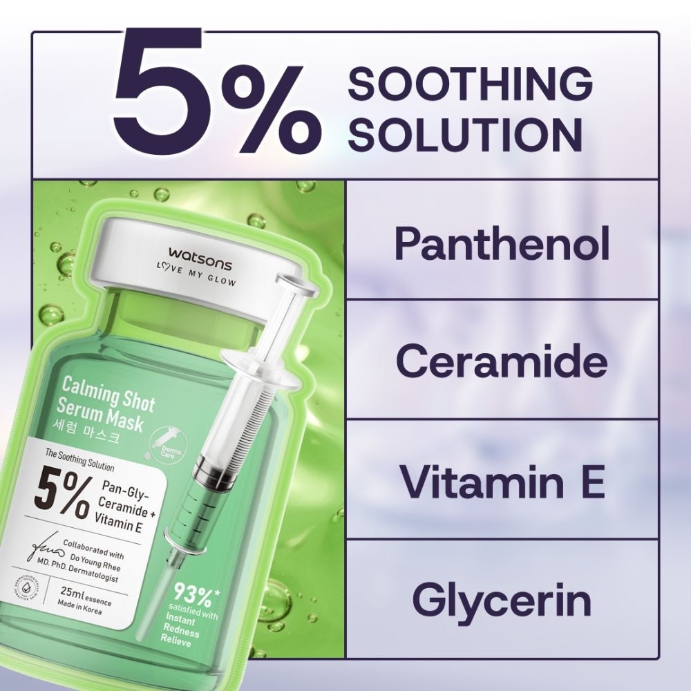Calming Shot Serum Sheet Mask 5s