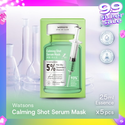 WATSONS Calming Shot Serum Sheet Mask 5s