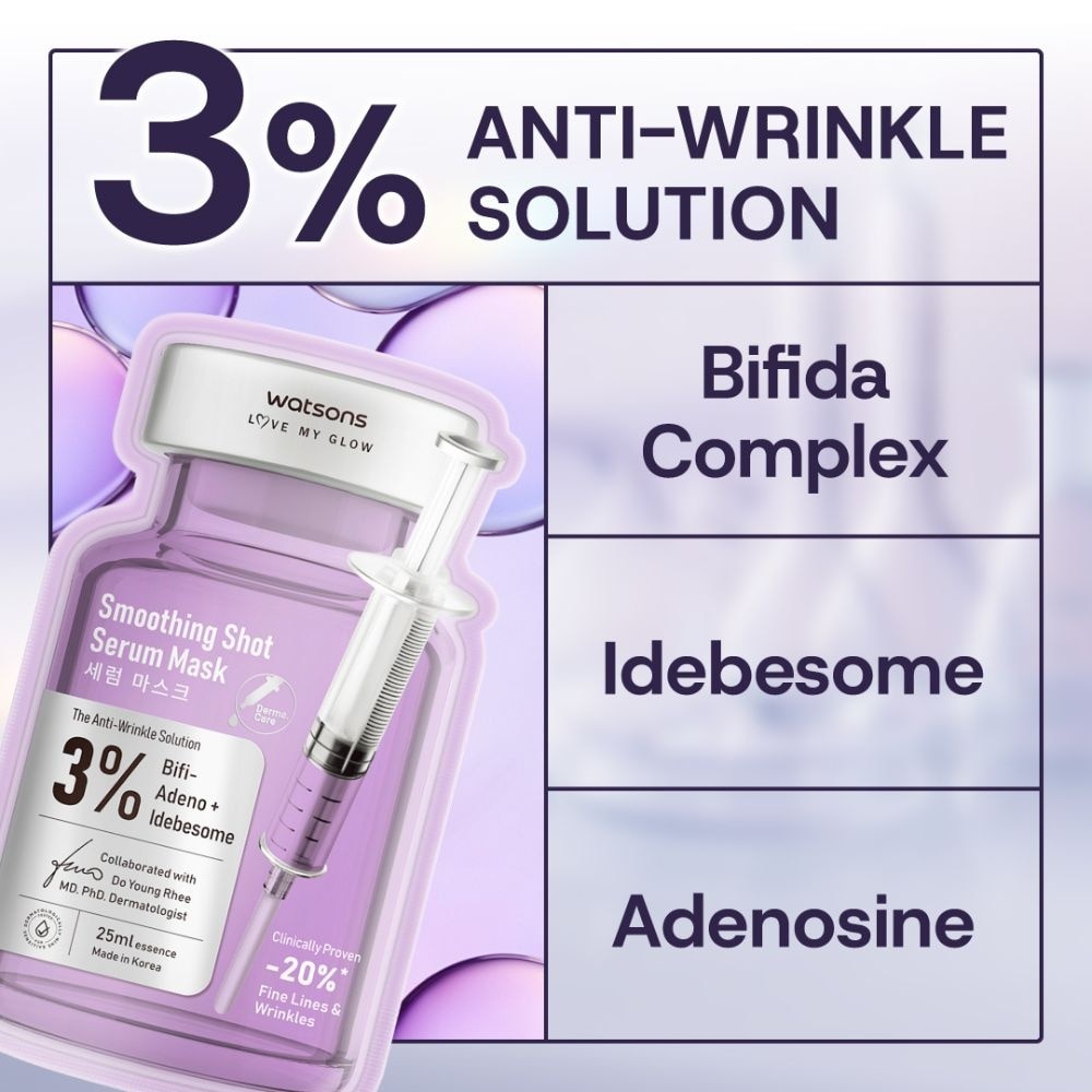 Smoothing Shot Serum Sheet Mask 5s