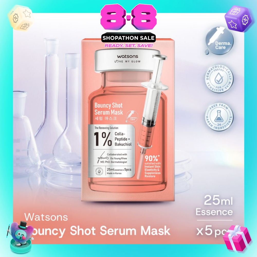 Bouncy Shot Serum Sheet Mask 5s