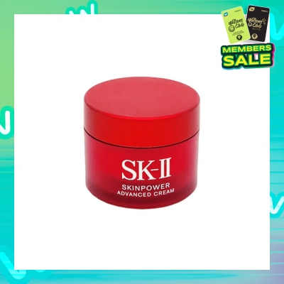 SK II Skinpower Advanced Cream (For Deep Hydration, Anti-Aging & Skin Renewal) 15g