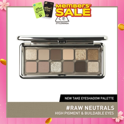 3CE New Take Eyeshadow Palette #Raw Neutrals 1s