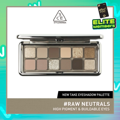 3CE New Take Eyeshadow Palette #Raw Neutrals 1s