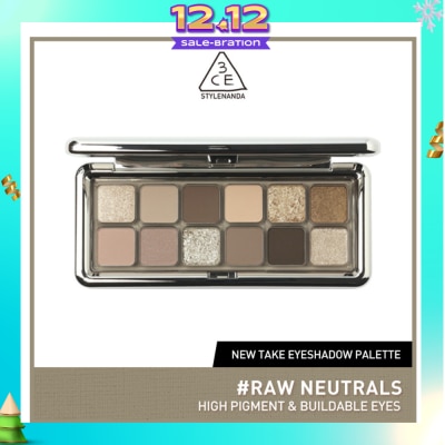 3CE New Take Eyeshadow Palette #Raw Neutrals 1s