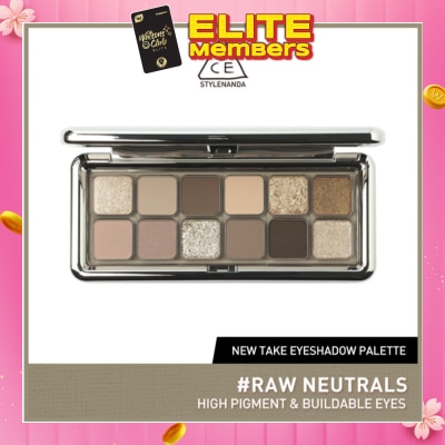 3CE New Take Eyeshadow Palette #Raw Neutrals 1s
