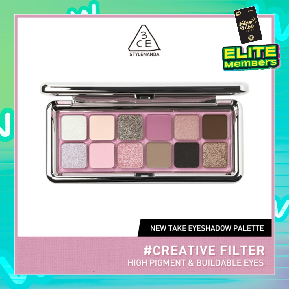 3CE New Take Eyeshadow Palette #Creative Filter 1s
