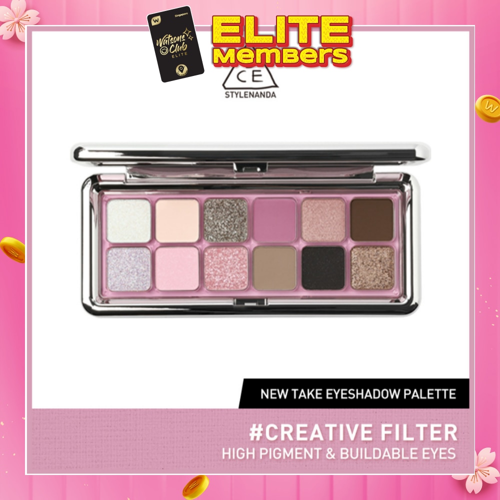 3CE New Take Eyeshadow Palette #Creative Filter 1s