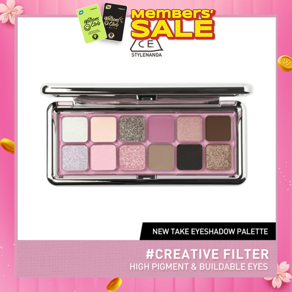 3CE New Take Eyeshadow Palette #Creative Filter 1s