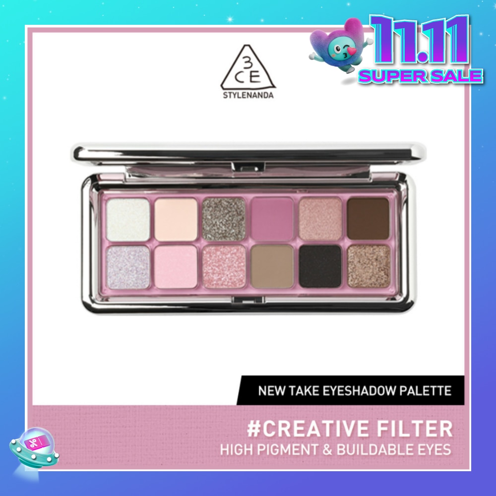 3CE New Take Eyeshadow Palette #Creative Filter 1s