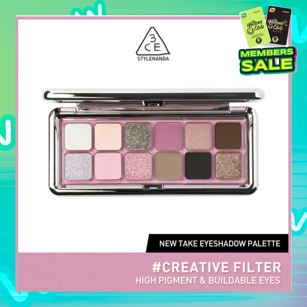 3CE New Take Eyeshadow Palette #Creative Filter 1s