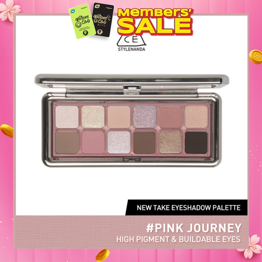3CE New Take Eyeshadow Palette #Pink Journey 1s
