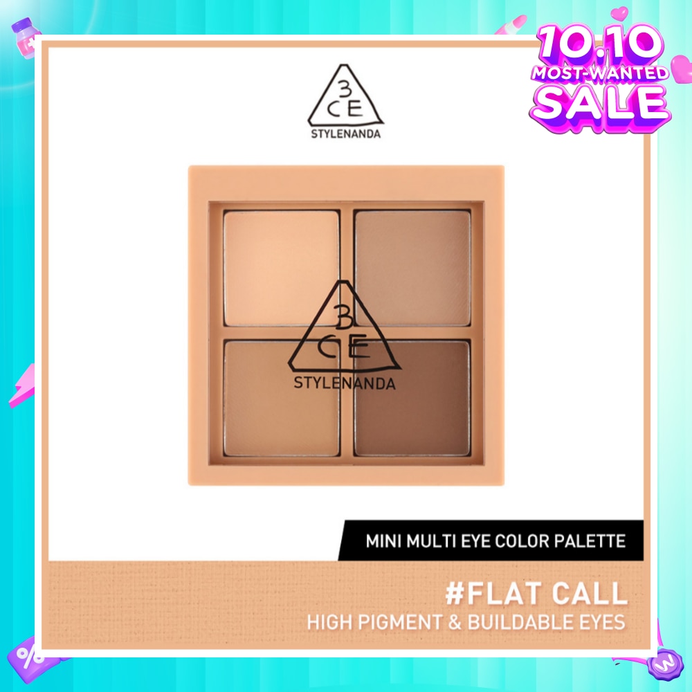 3CE Multi Eye Color Palette Mini #Flat Call 1s
