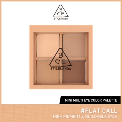 3CE Multi Eye Color Palette Mini #Flat Call 1s