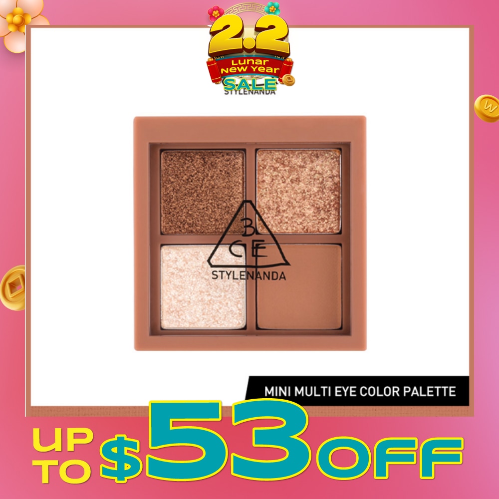 3CE Multi Eye Color Palette Mini #Casual Talk 1s