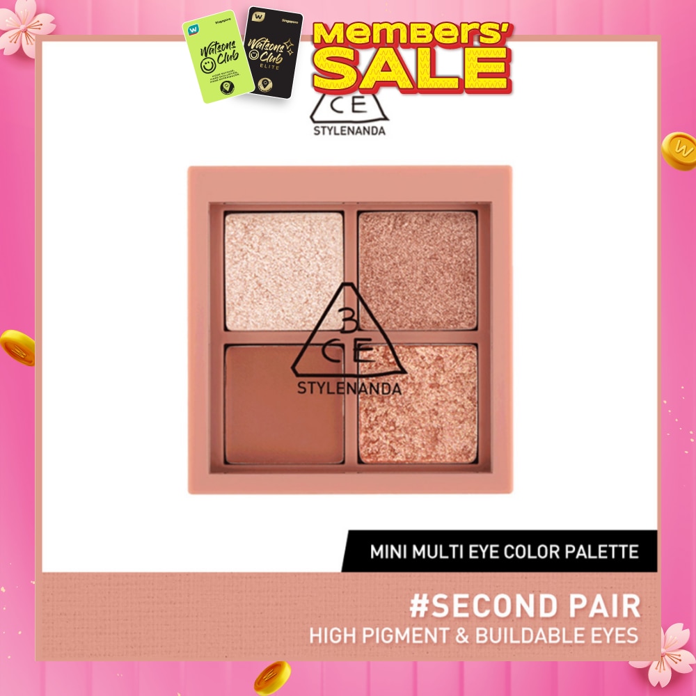3CE Multi Eye Color Palette Mini #Second Pair 1s