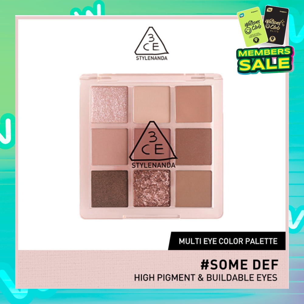 3CE Multi Eye Color Palette Clear #Some Def 1s