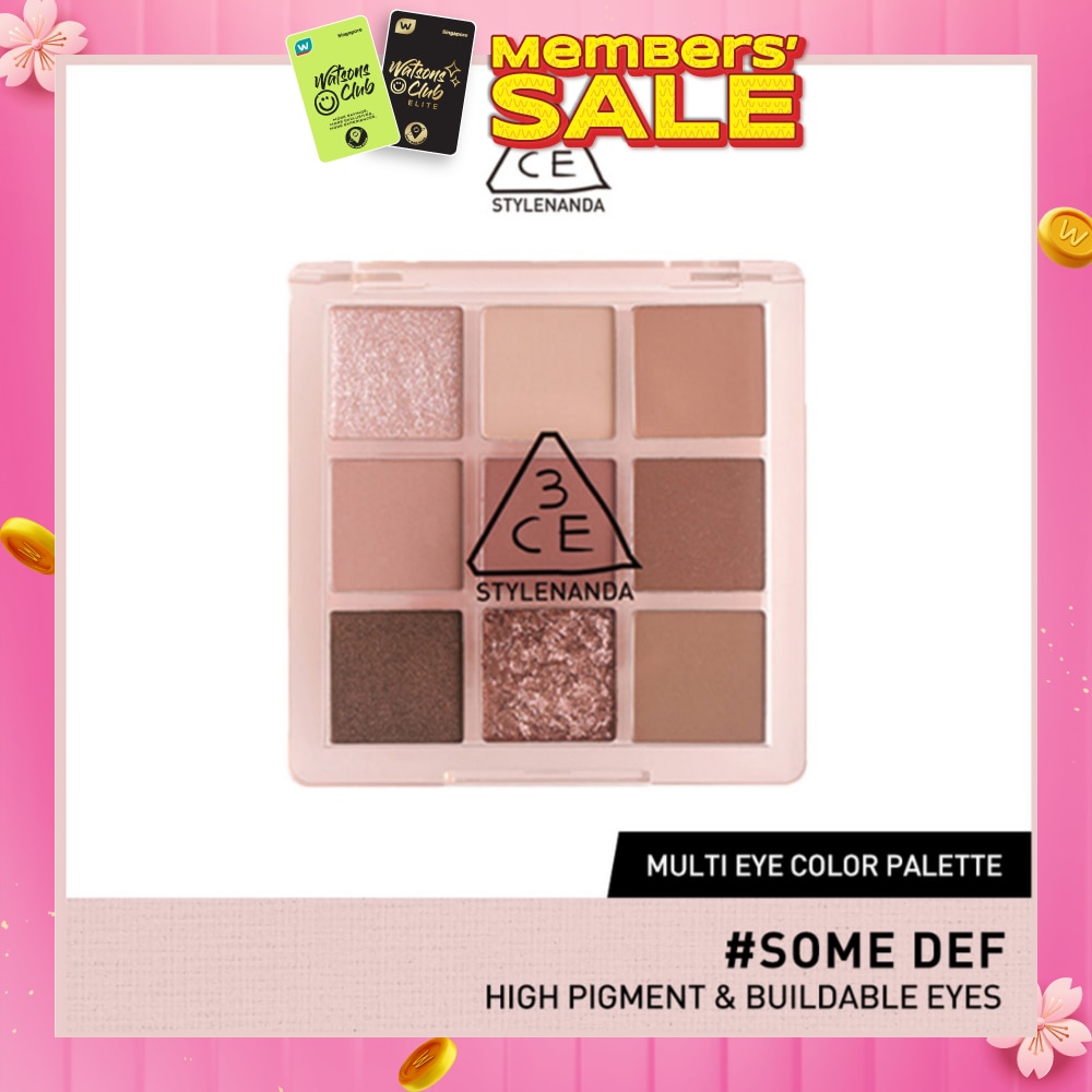 3CE Multi Eye Color Palette Clear #Some Def 1s