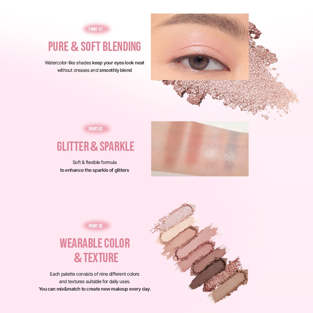 Multi Eye Color Palette Clear #Delightful 1s