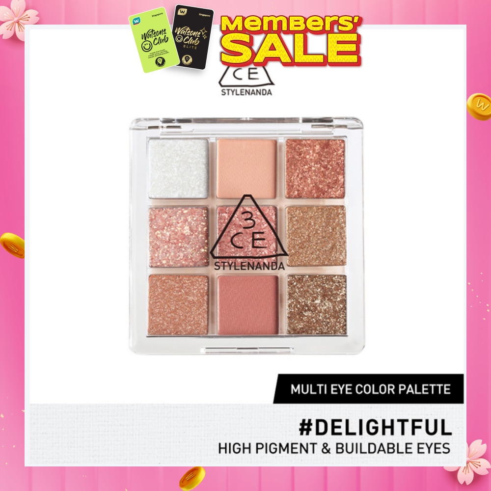 3CE Multi Eye Color Palette Clear #Delightful 1s